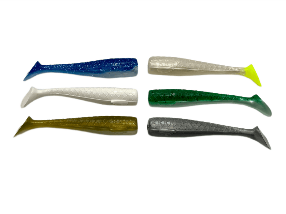 RonZ Z-Fin Paddle Tail Replacement Bodys (5&quot; and 6&quot;)